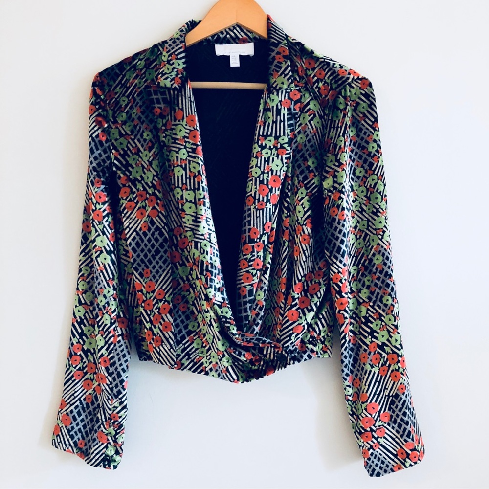 Wrap blouse